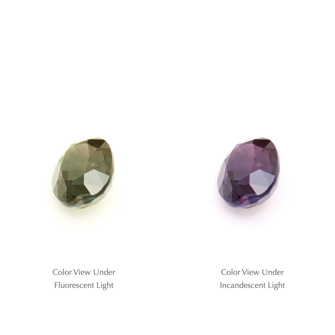 2.19 Ct. Tanzanian Color Change Sapphire TCC1028