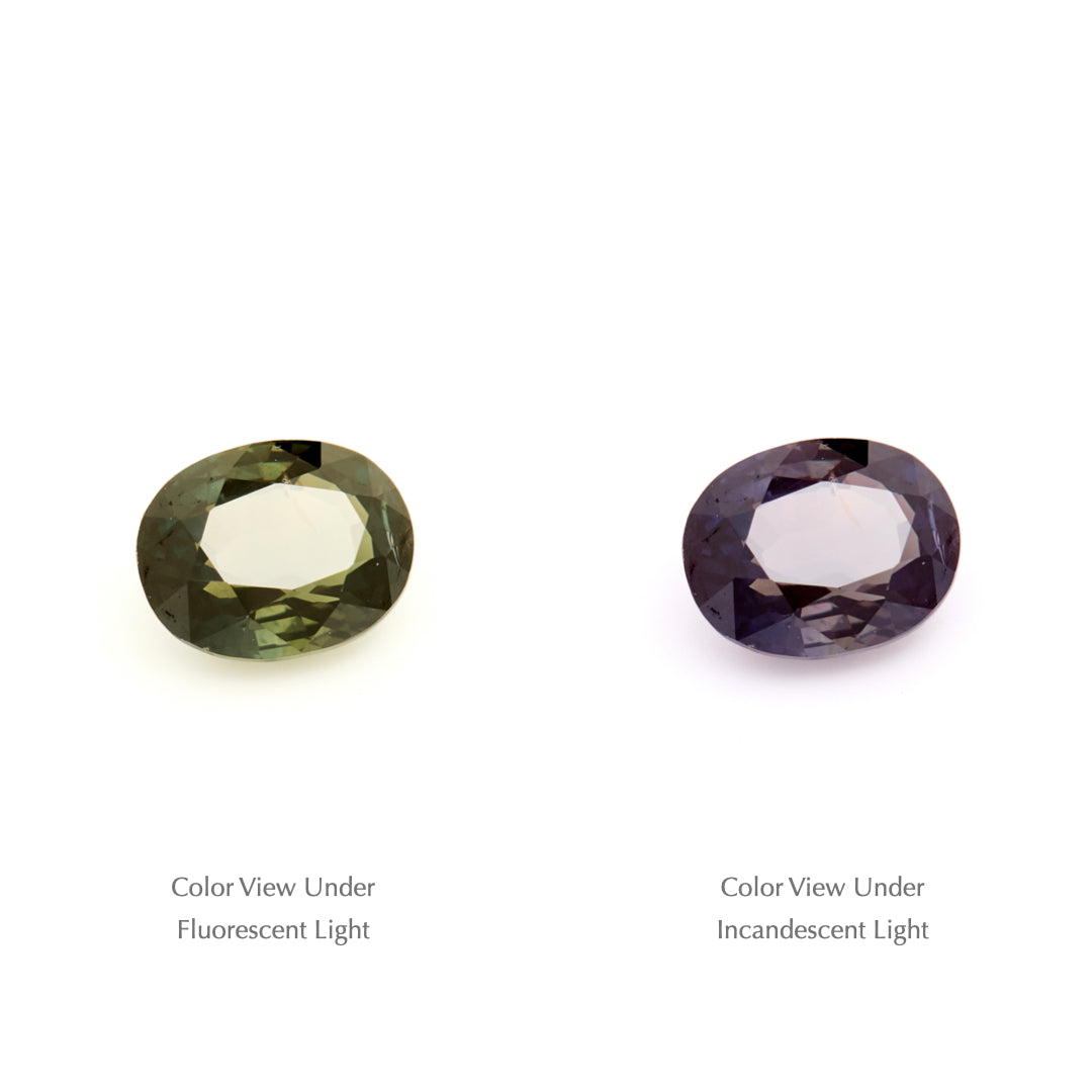 2.19 Ct. Tanzanian Color Change Sapphire TCC1028