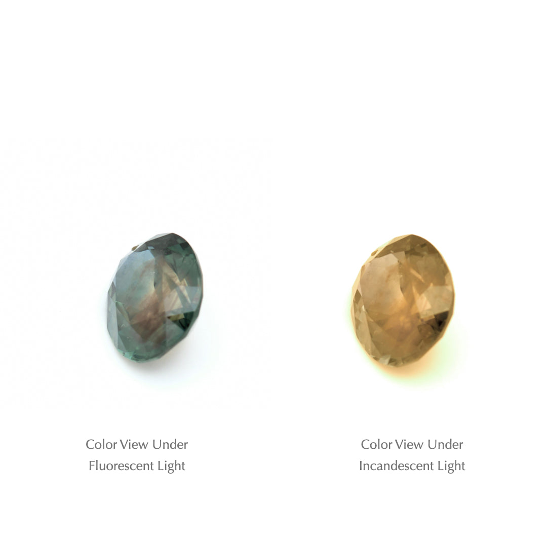 2.04 Ct. Tanzanian Color Change Sapphire TCC1029