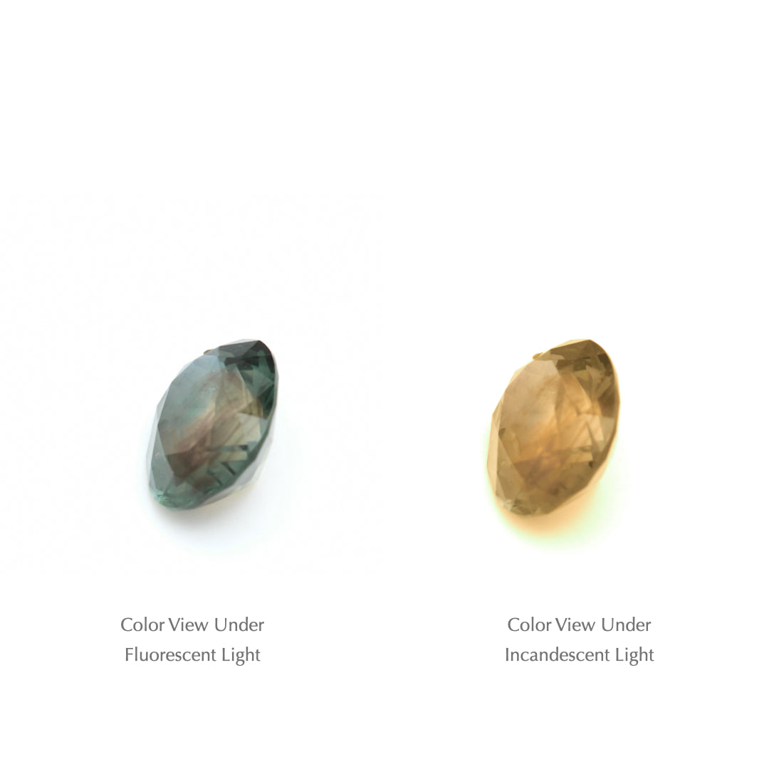 2.04 Ct. Tanzanian Color Change Sapphire TCC1029