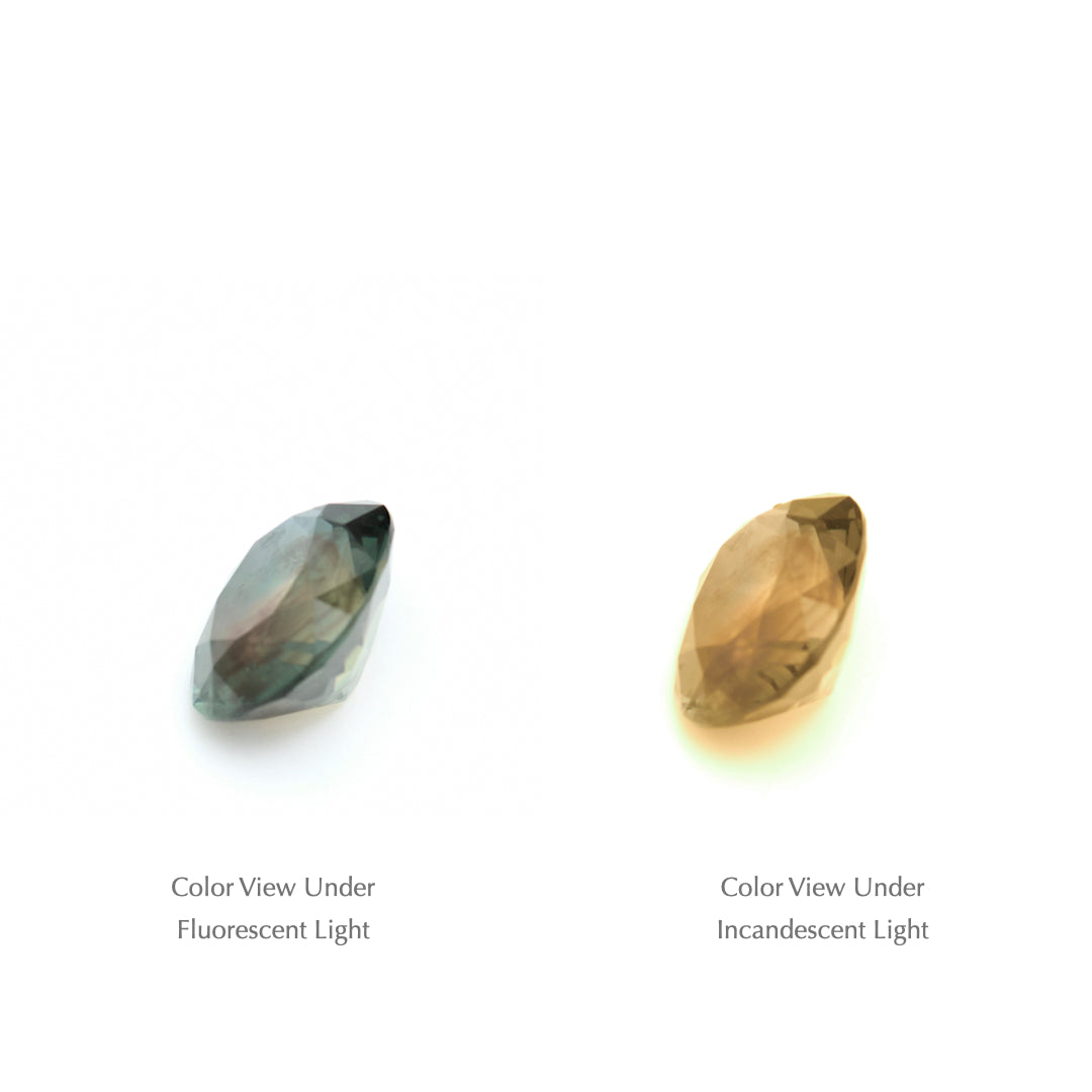 2.04 Ct. Tanzanian Color Change Sapphire TCC1029
