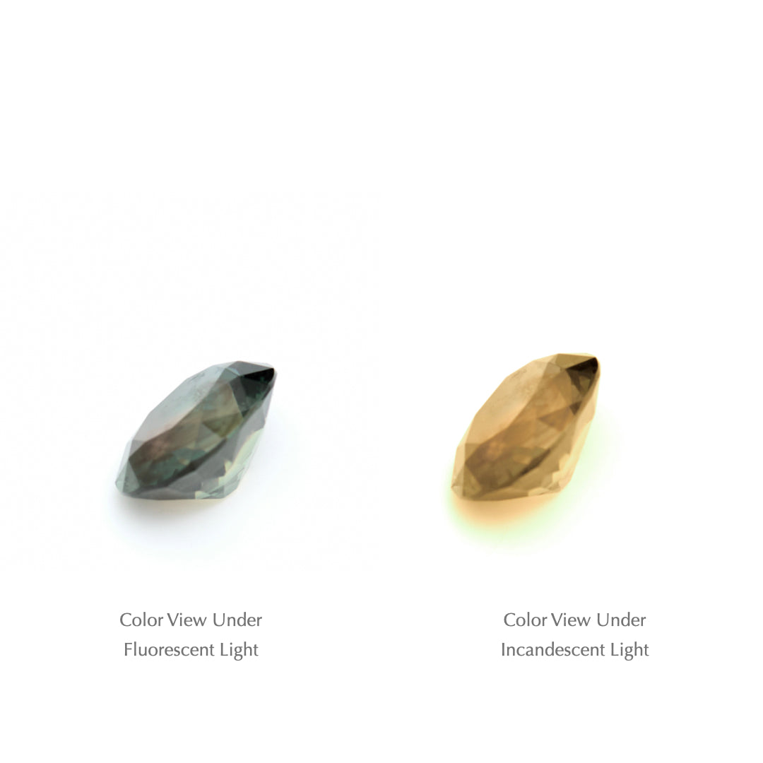 2.04 Ct. Tanzanian Color Change Sapphire TCC1029