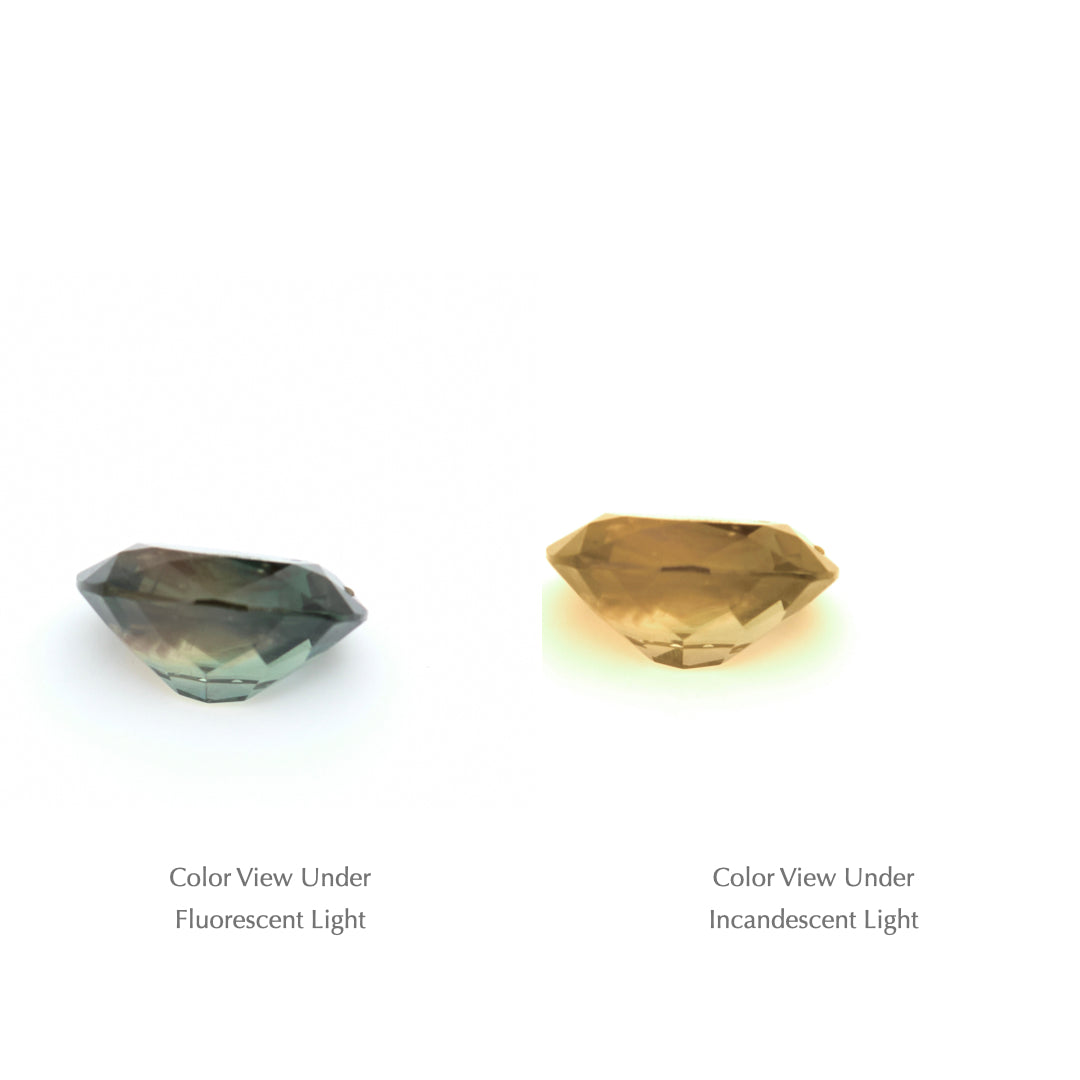 2.04 Ct. Tanzanian Color Change Sapphire TCC1029