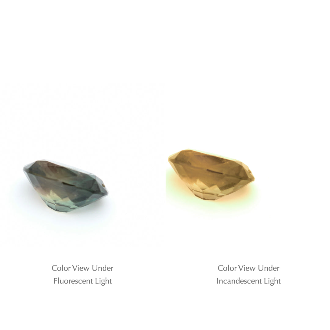 2.04 Ct. Tanzanian Color Change Sapphire TCC1029