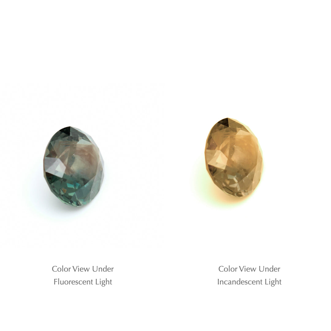 2.04 Ct. Tanzanian Color Change Sapphire TCC1029