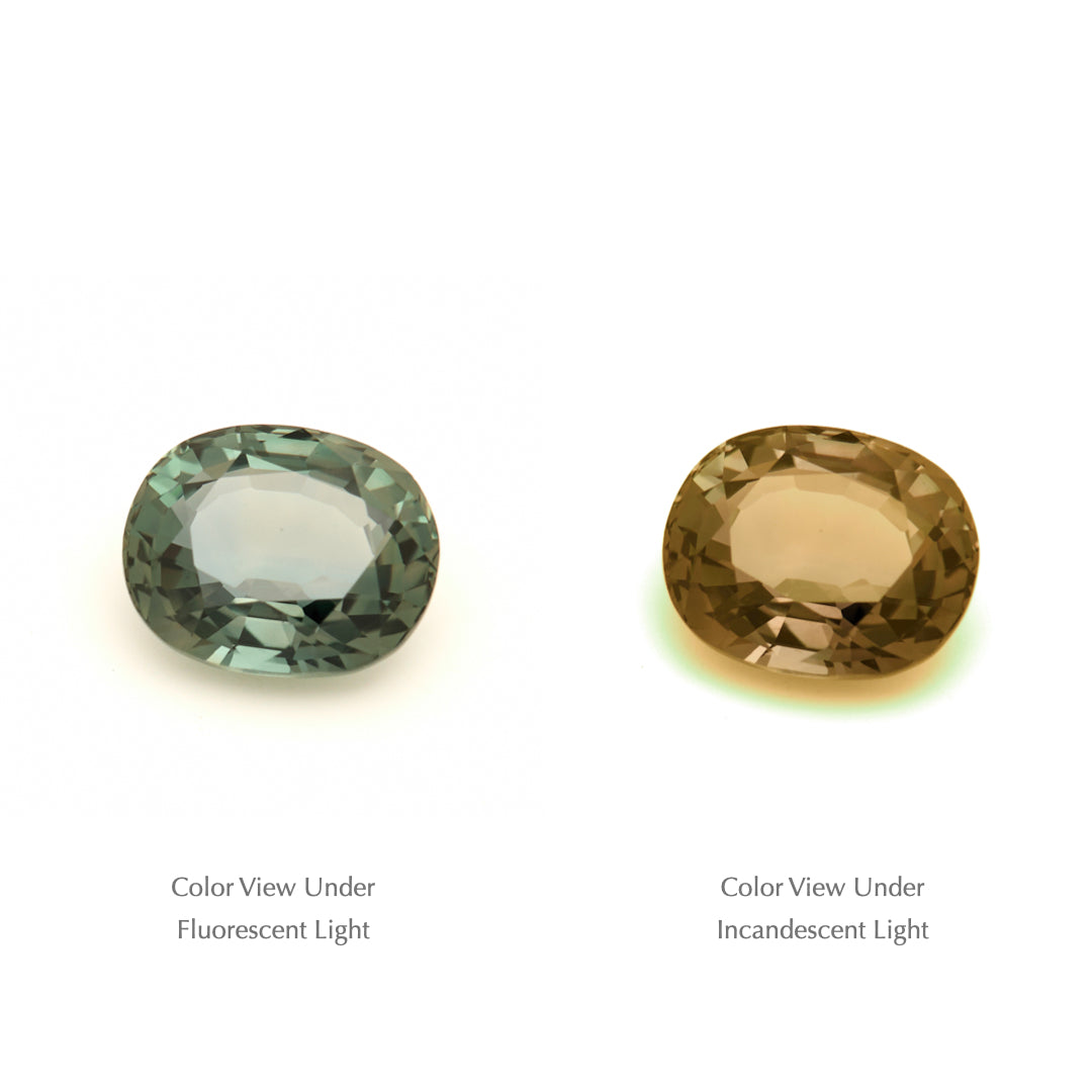 2.90 Ct. Tanzanian Color Change Sapphire TCC1030