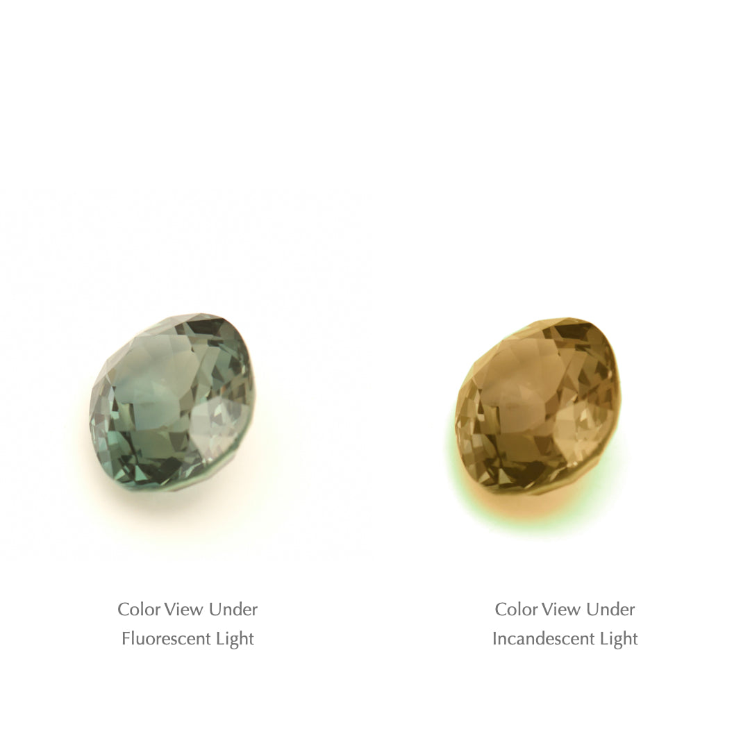2.90 Ct. Tanzanian Color Change Sapphire TCC1030