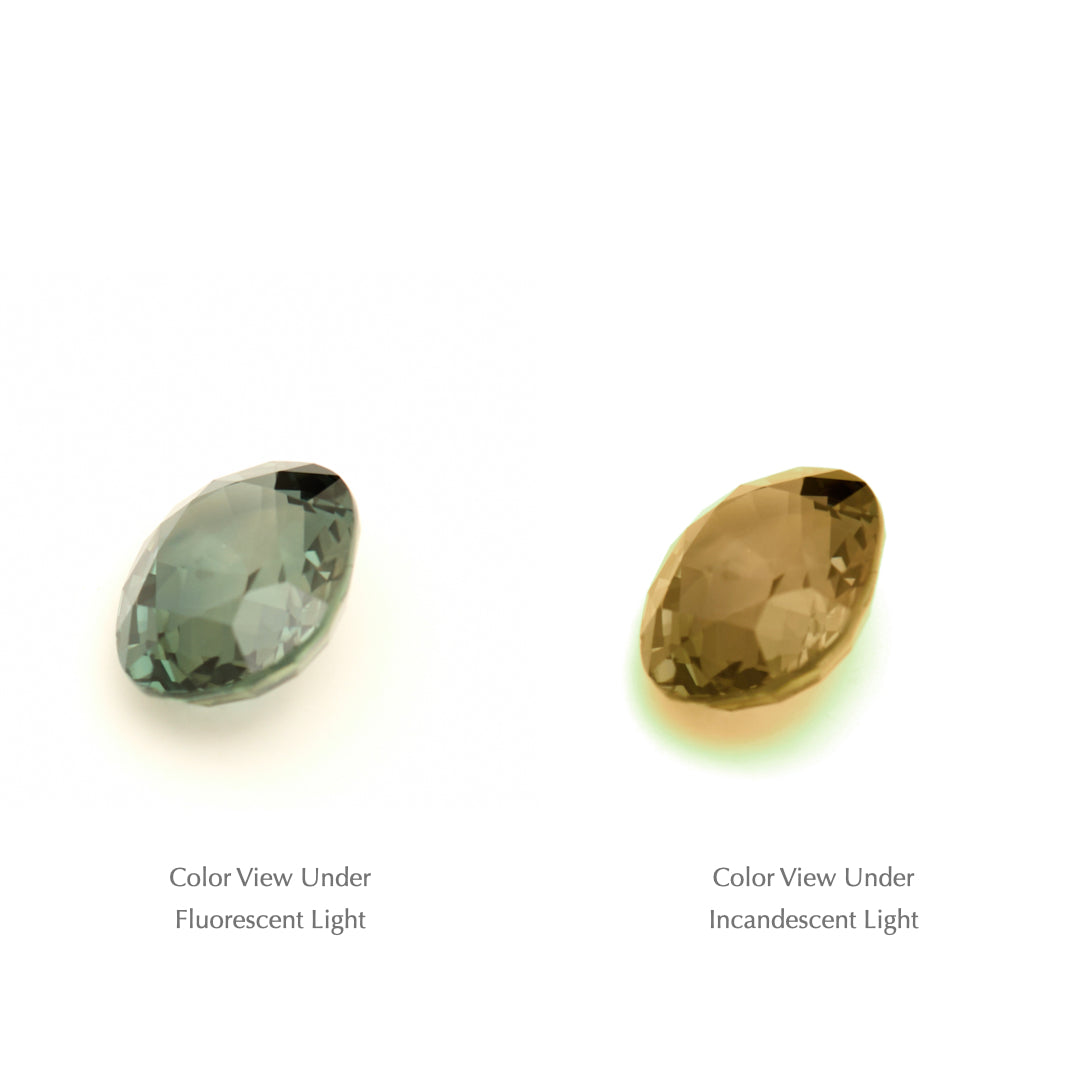 2.90 Ct. Tanzanian Color Change Sapphire TCC1030