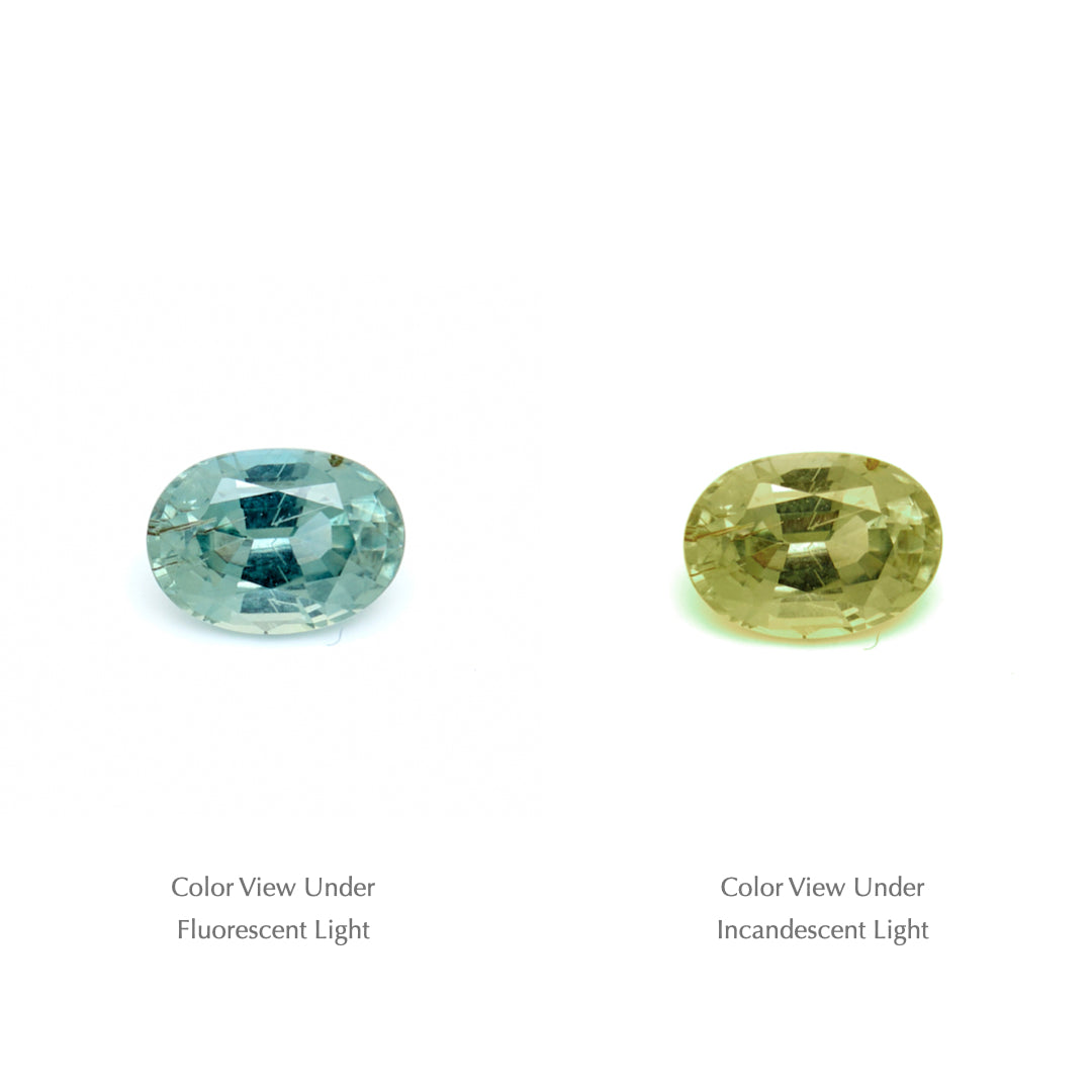 0.48 Ct. Tanzanian Color Change Sapphire TCC1037