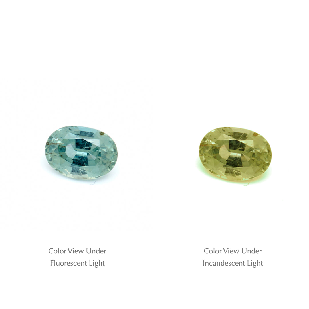 0.48 Ct. Tanzanian Color Change Sapphire TCC1037