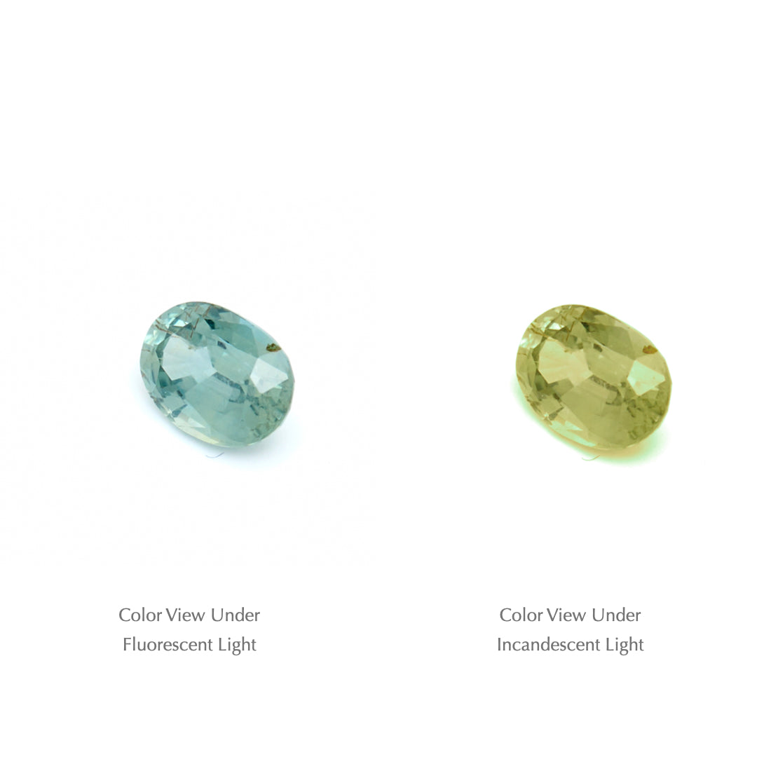 0.48 Ct. Tanzanian Color Change Sapphire TCC1037