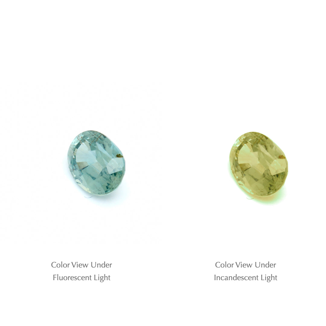 0.48 Ct. Tanzanian Color Change Sapphire TCC1037