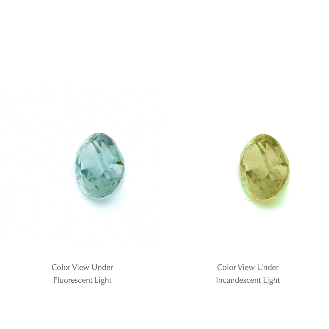 0.48 Ct. Tanzanian Color Change Sapphire TCC1037