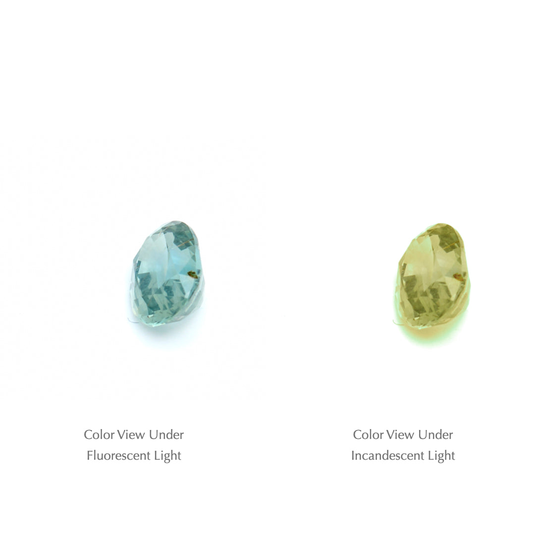 0.48 Ct. Tanzanian Color Change Sapphire TCC1037