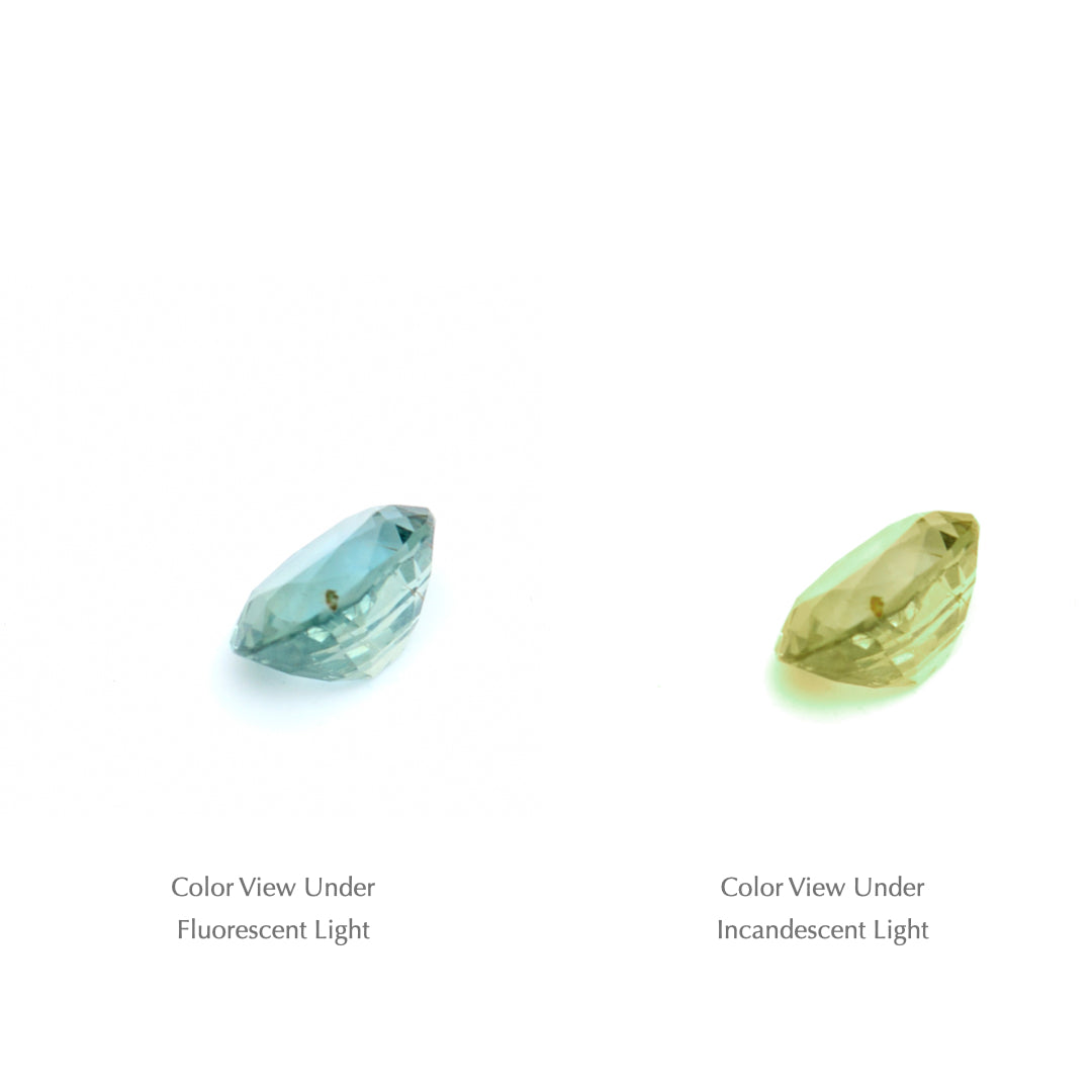 0.48 Ct. Tanzanian Color Change Sapphire TCC1037