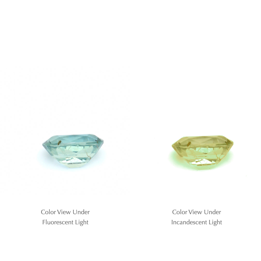 0.48 Ct. Tanzanian Color Change Sapphire TCC1037