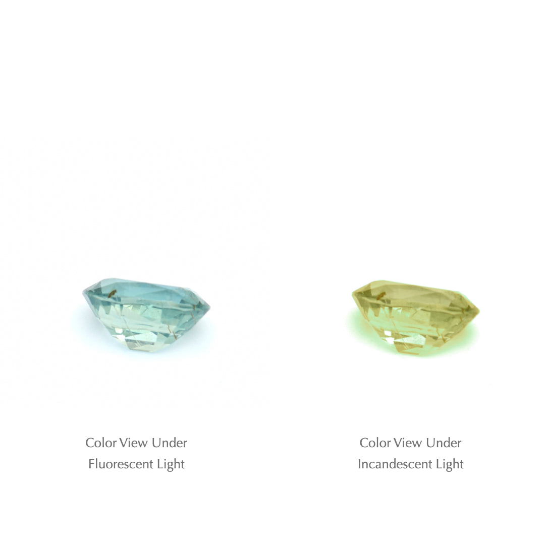 0.48 Ct. Tanzanian Color Change Sapphire TCC1037