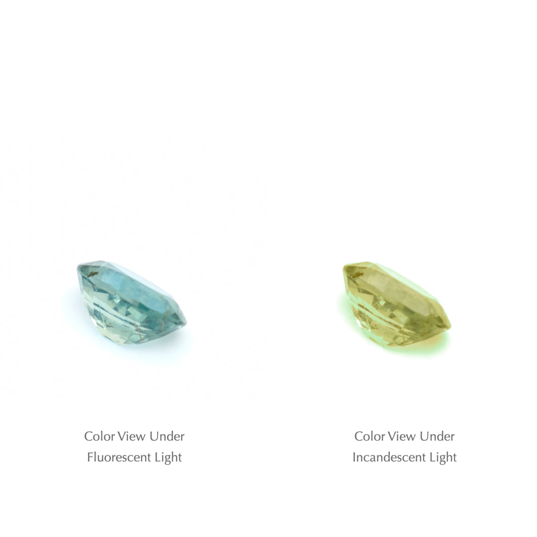 0.48 Ct. Tanzanian Color Change Sapphire TCC1037