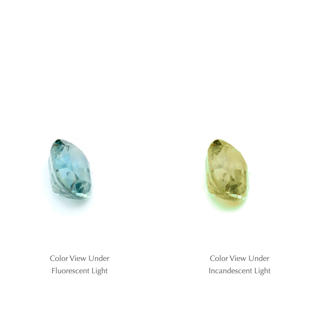 0.48 Ct. Tanzanian Color Change Sapphire TCC1037