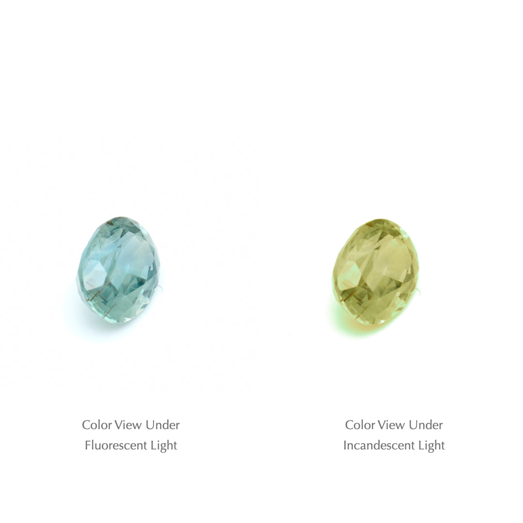 0.48 Ct. Tanzanian Color Change Sapphire TCC1037
