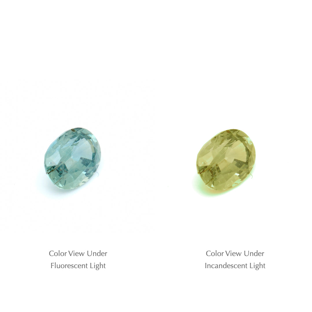 0.48 Ct. Tanzanian Color Change Sapphire TCC1037