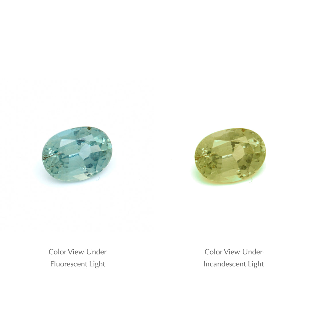 0.48 Ct. Tanzanian Color Change Sapphire TCC1037