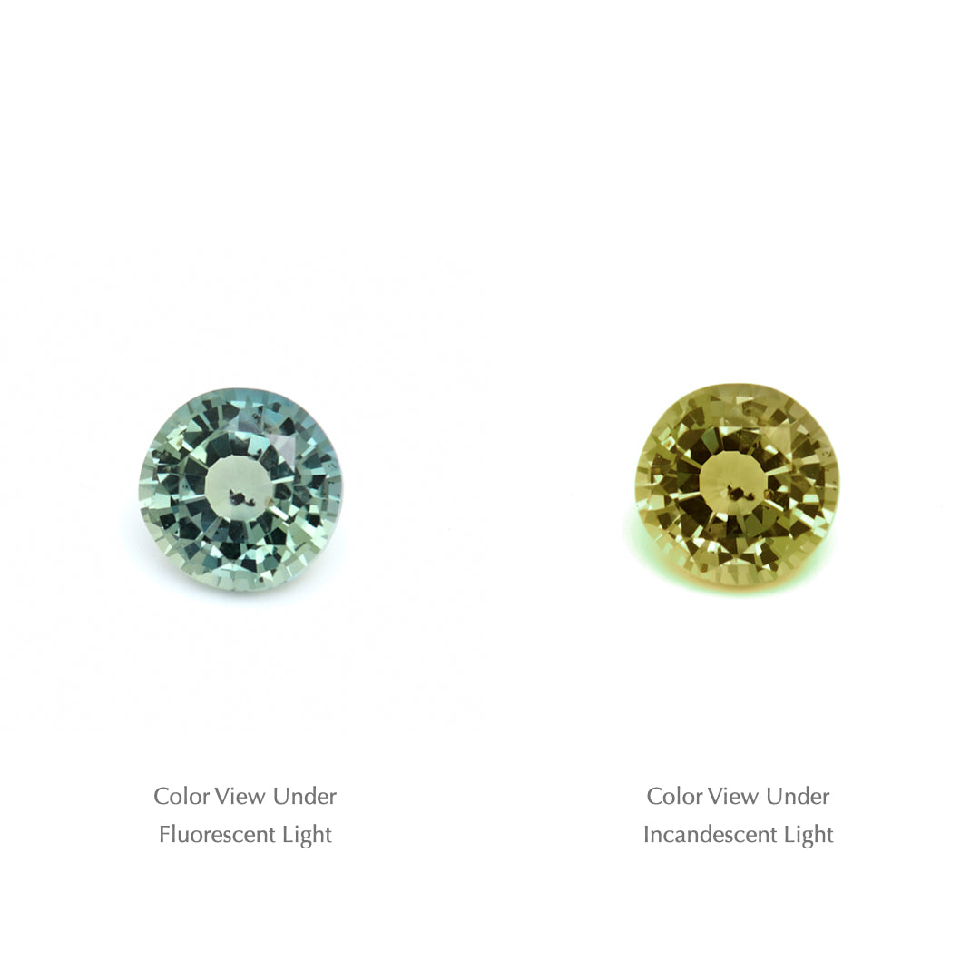 0.49 Ct. Tanzanian Color Change Sapphire TCC1039