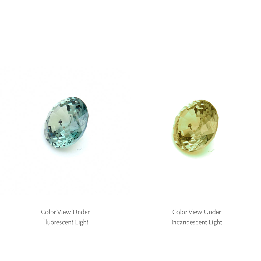 0.49 Ct. Tanzanian Color Change Sapphire TCC1039