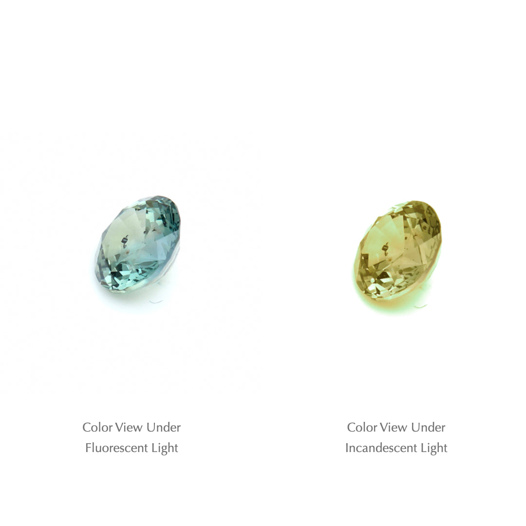 0.49 Ct. Tanzanian Color Change Sapphire TCC1039