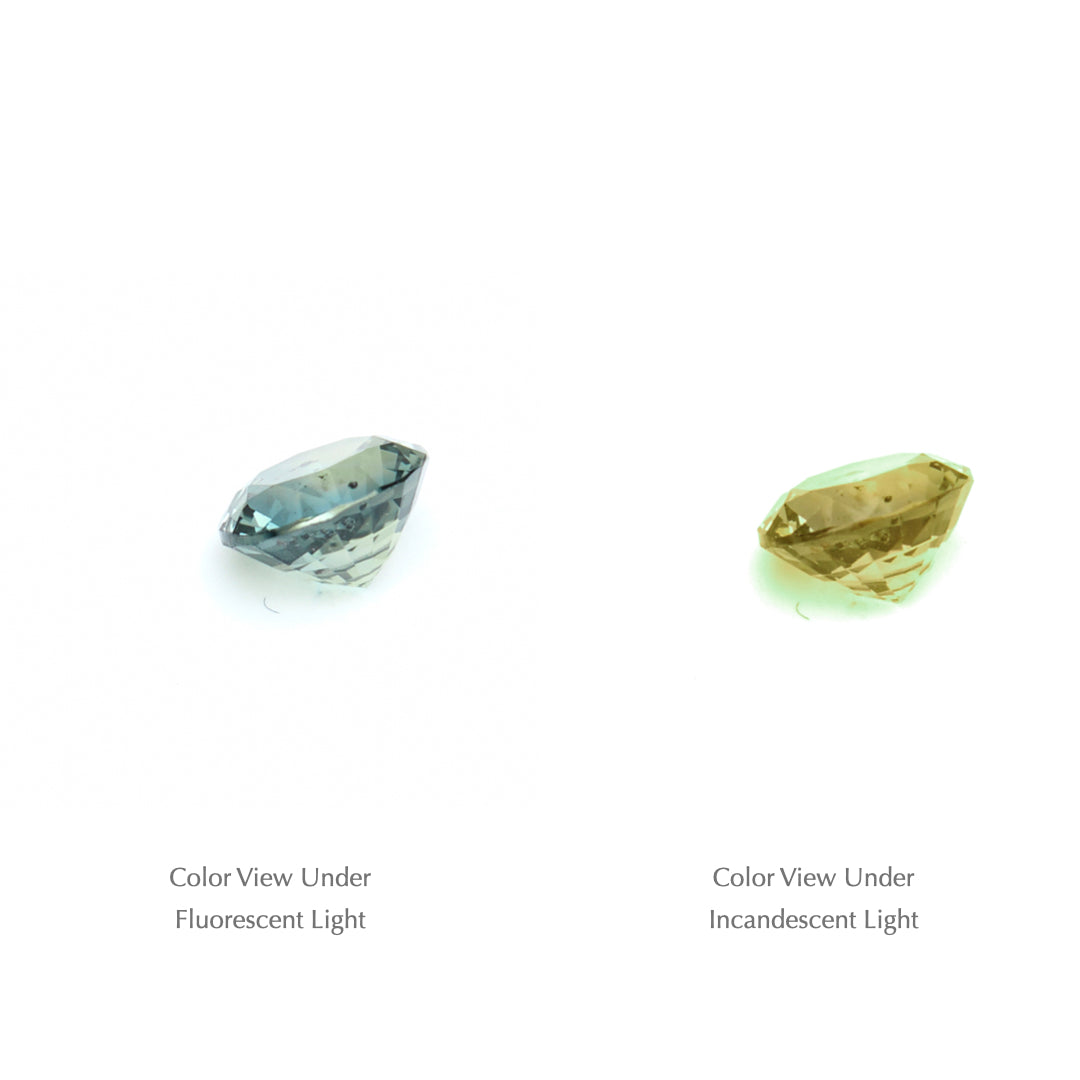 0.49 Ct. Tanzanian Color Change Sapphire TCC1039