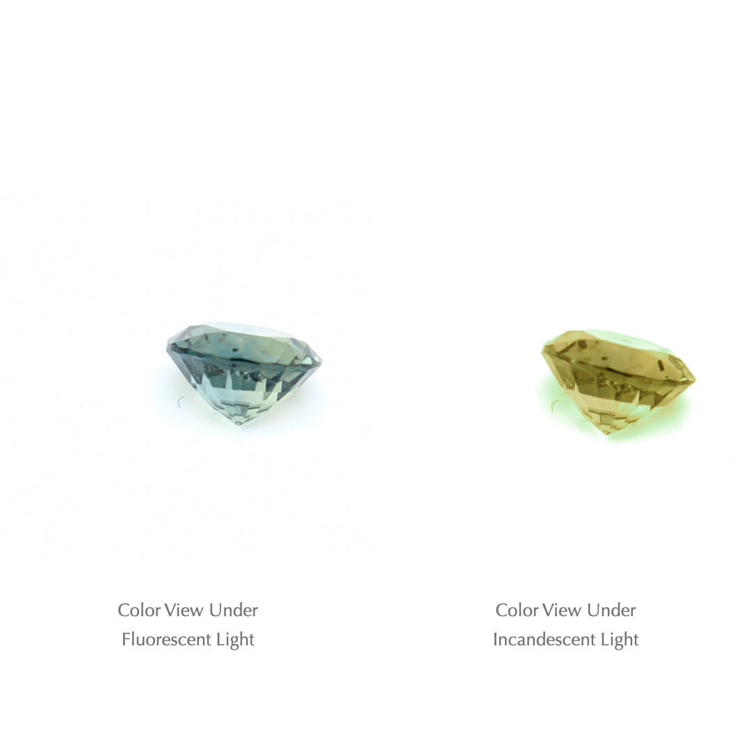 0.49 Ct. Tanzanian Color Change Sapphire TCC1039