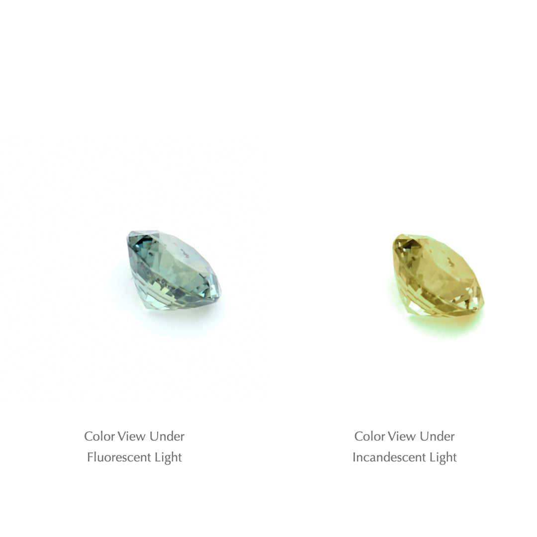 0.49 Ct. Tanzanian Color Change Sapphire TCC1039