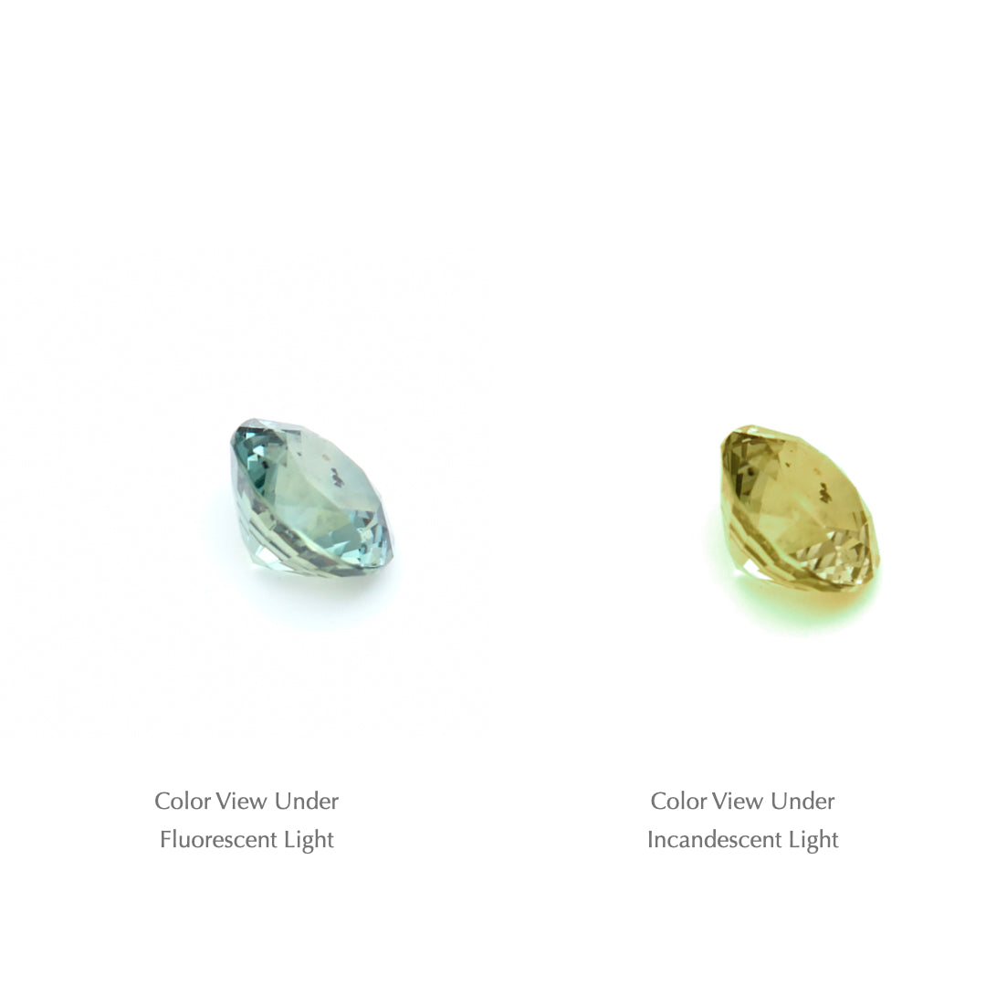 0.49 Ct. Tanzanian Color Change Sapphire TCC1039