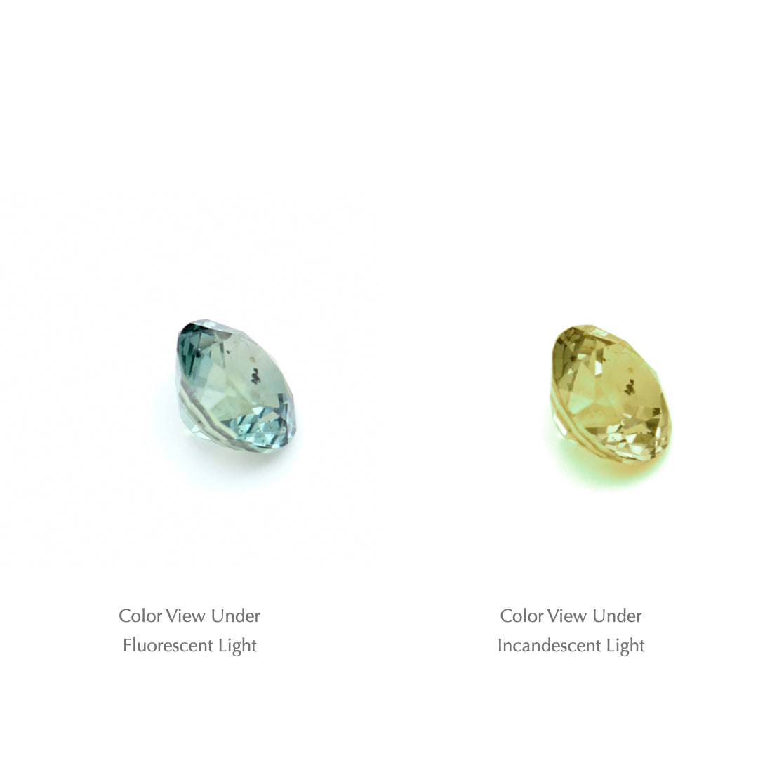 0.49 Ct. Tanzanian Color Change Sapphire TCC1039