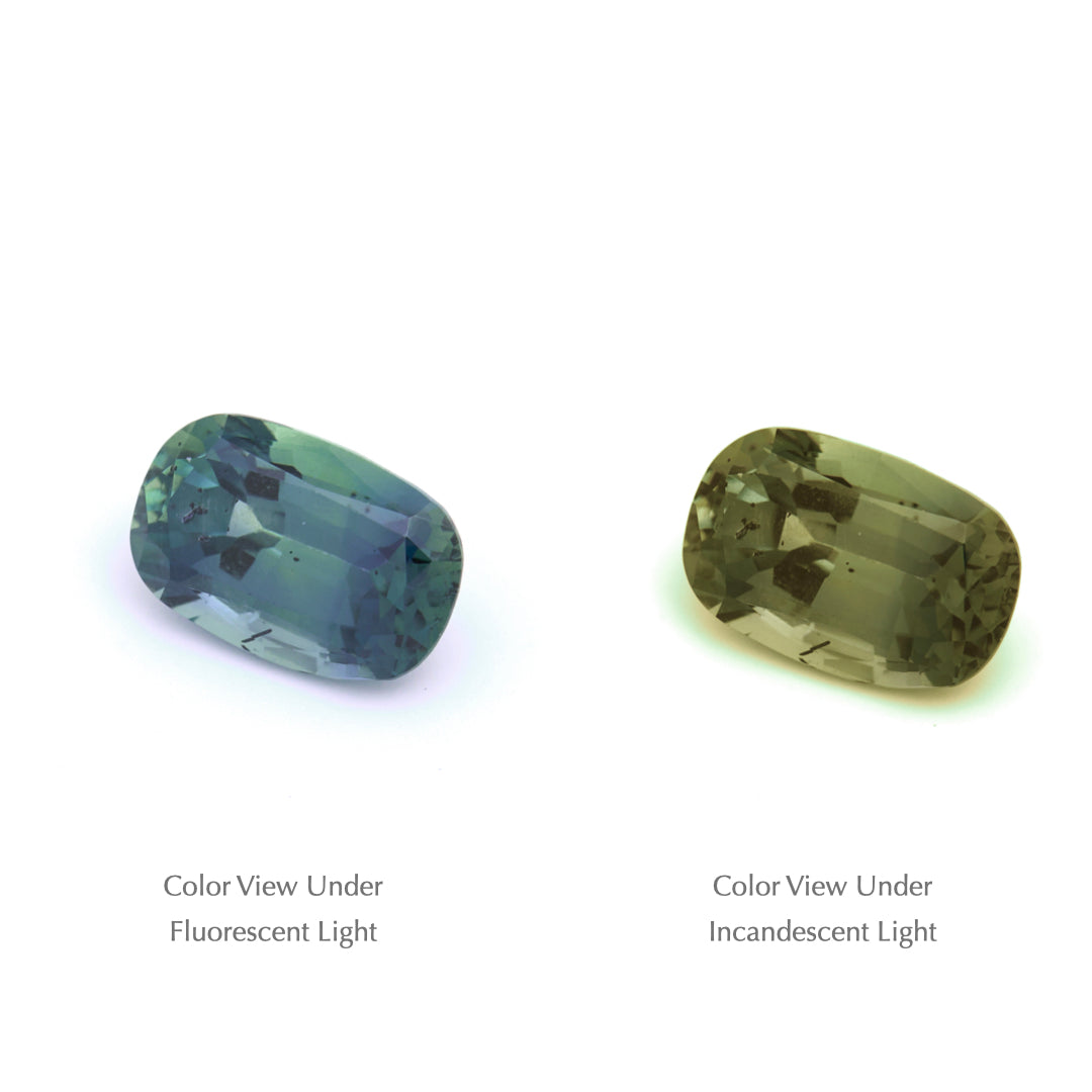 1.77 Ct. Tanzanian Color Change Sapphire TCC1043
