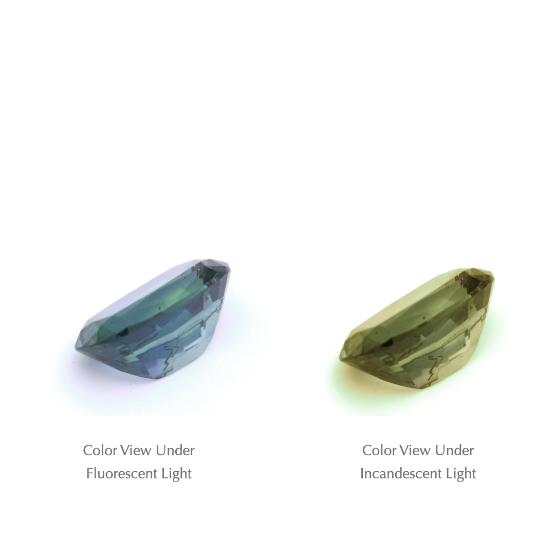 1.77 Ct. Tanzanian Color Change Sapphire TCC1043