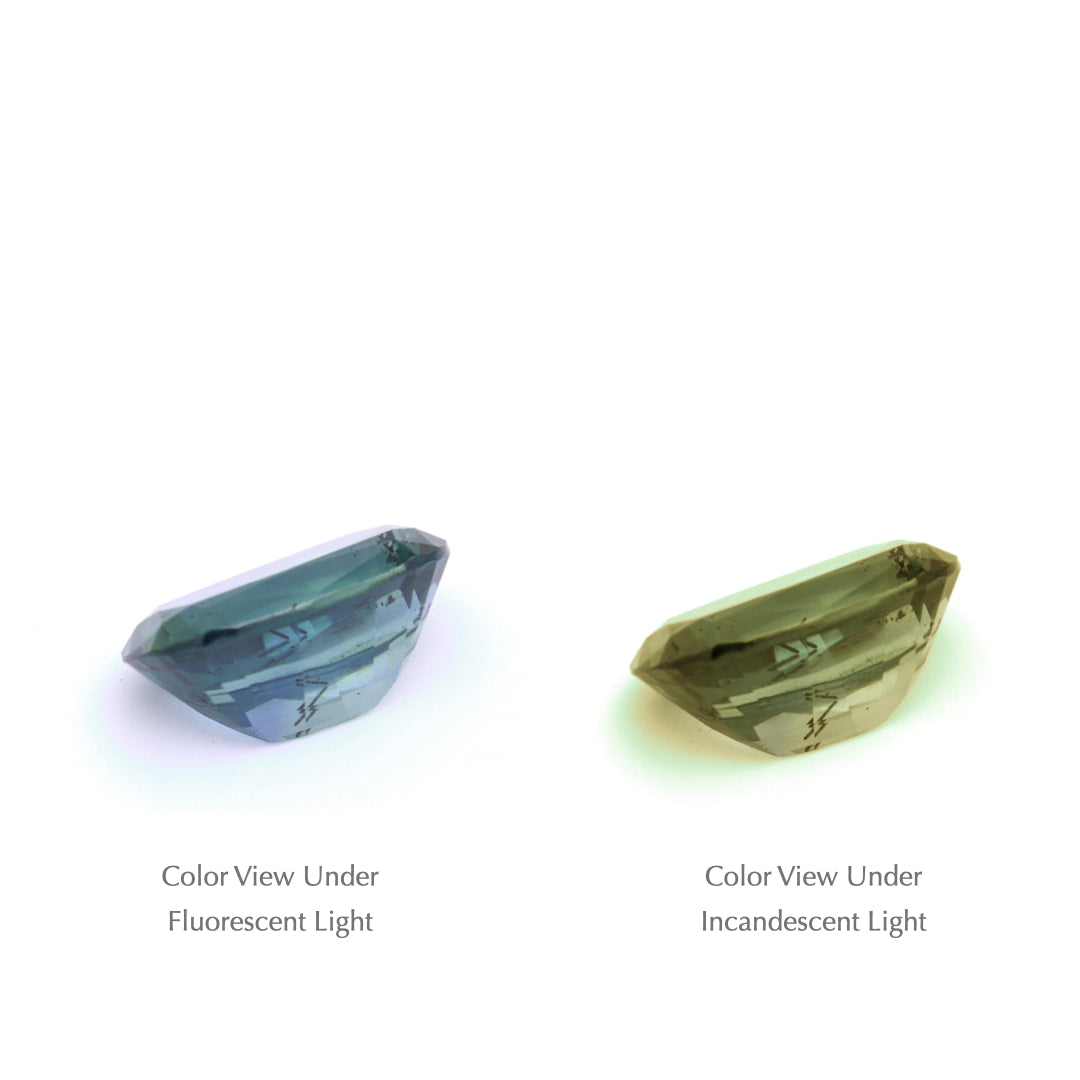 1.77 Ct. Tanzanian Color Change Sapphire TCC1043