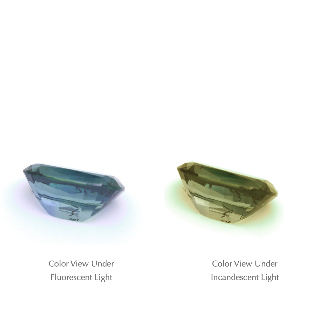 1.77 Ct. Tanzanian Color Change Sapphire TCC1043