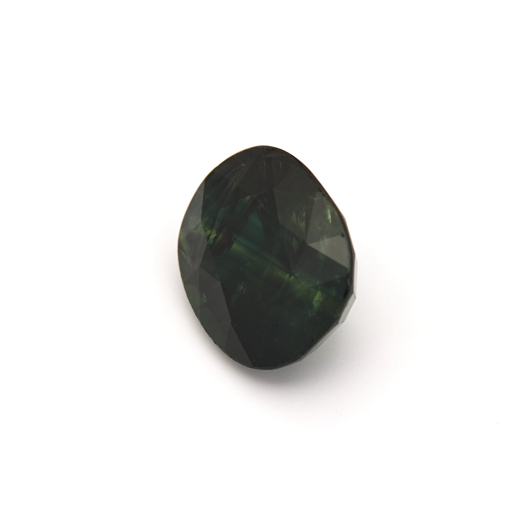 3.61 Ct. Natural Green Sapphire from Australia #GS1001 - FABER JEWELS
