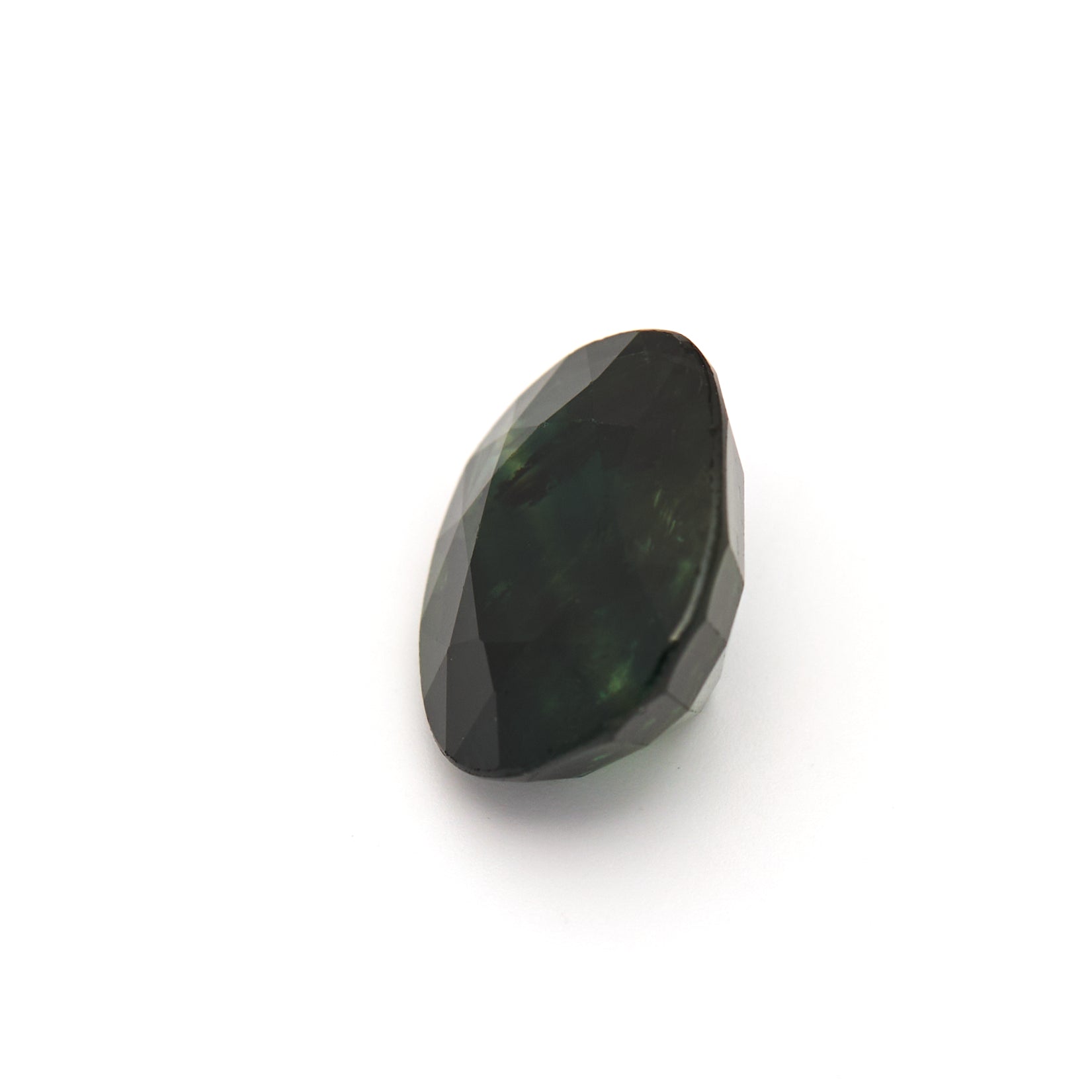 3.61 Ct. Natural Green Sapphire from Australia #GS1001 - FABER JEWELS