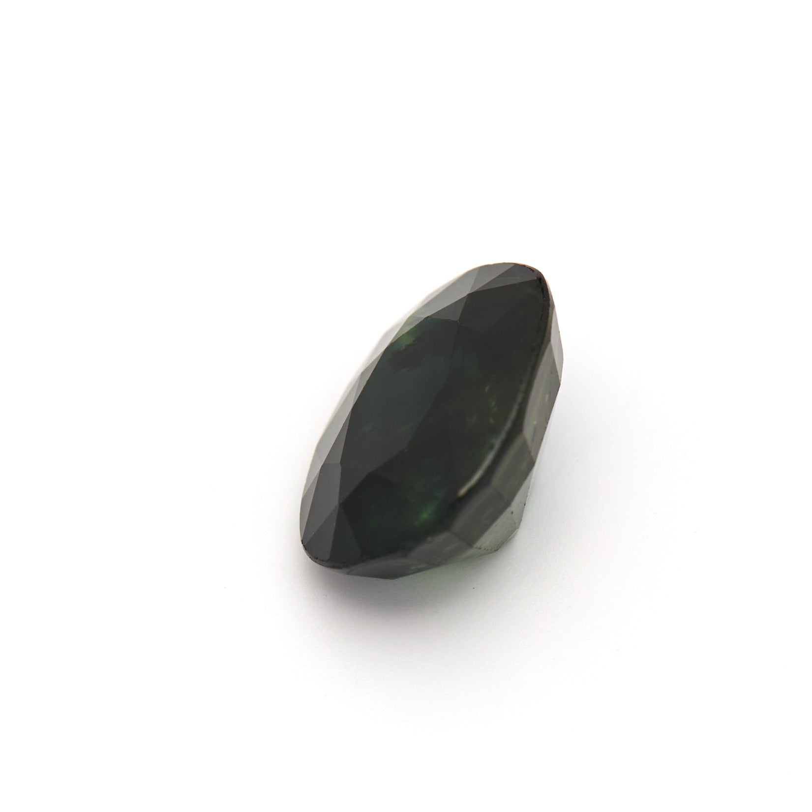 3.61 Ct. Natural Green Sapphire from Australia #GS1001 - FABER JEWELS