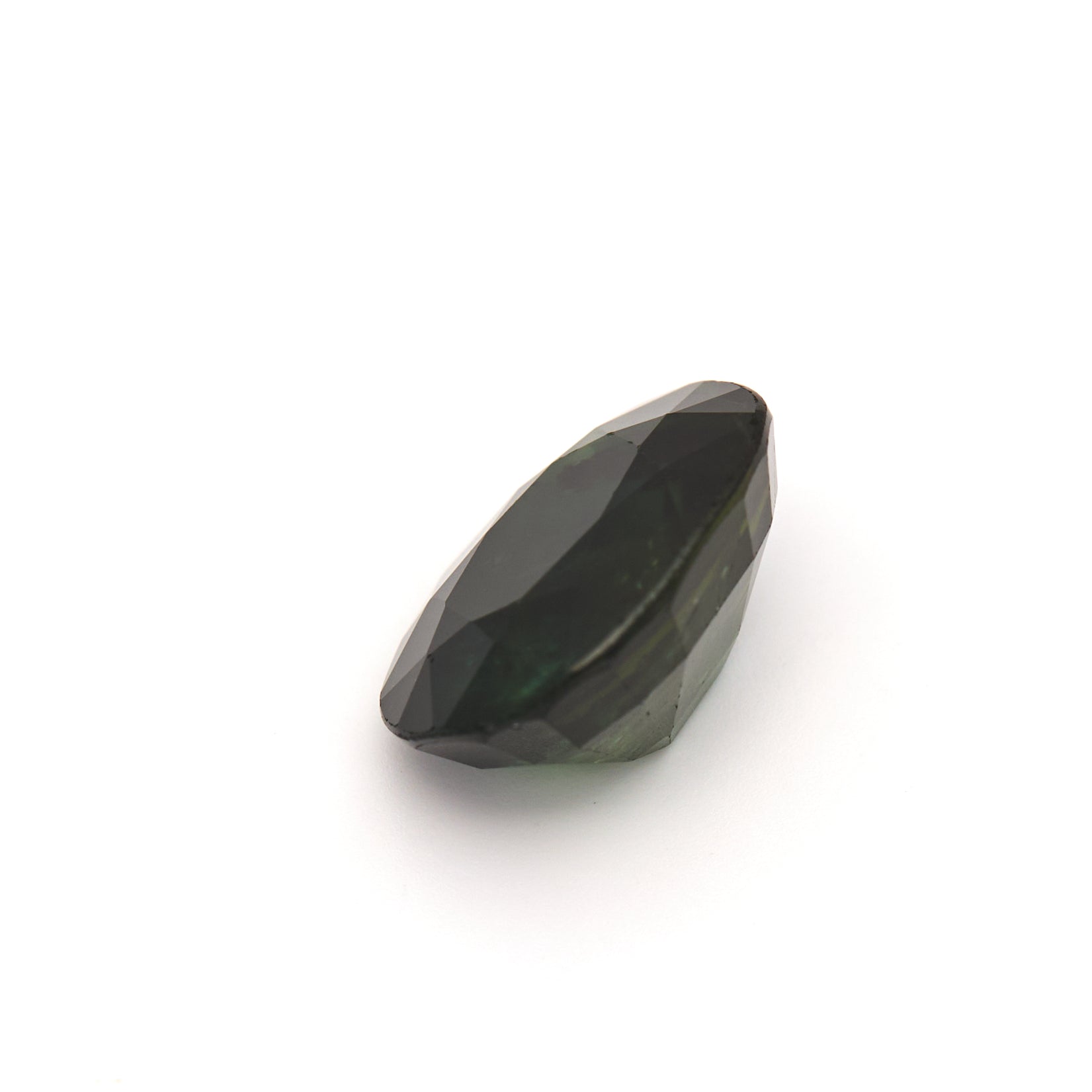 3.61 Ct. Natural Green Sapphire from Australia #GS1001 - FABER JEWELS