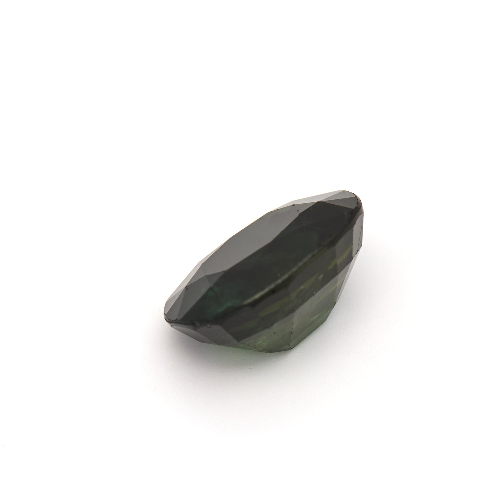 3.61 Ct. Natural Green Sapphire from Australia #GS1001 - FABER JEWELS
