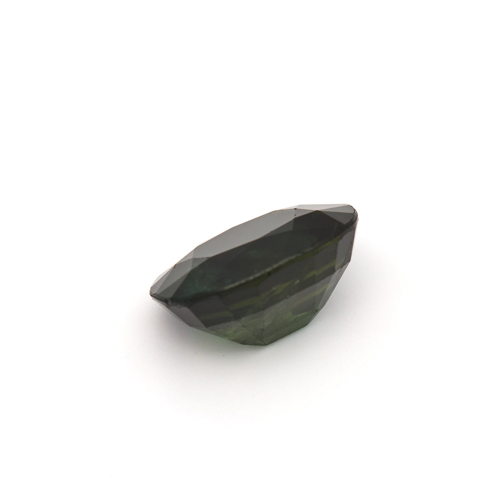 3.61 Ct. Natural Green Sapphire from Australia #GS1001 - FABER JEWELS