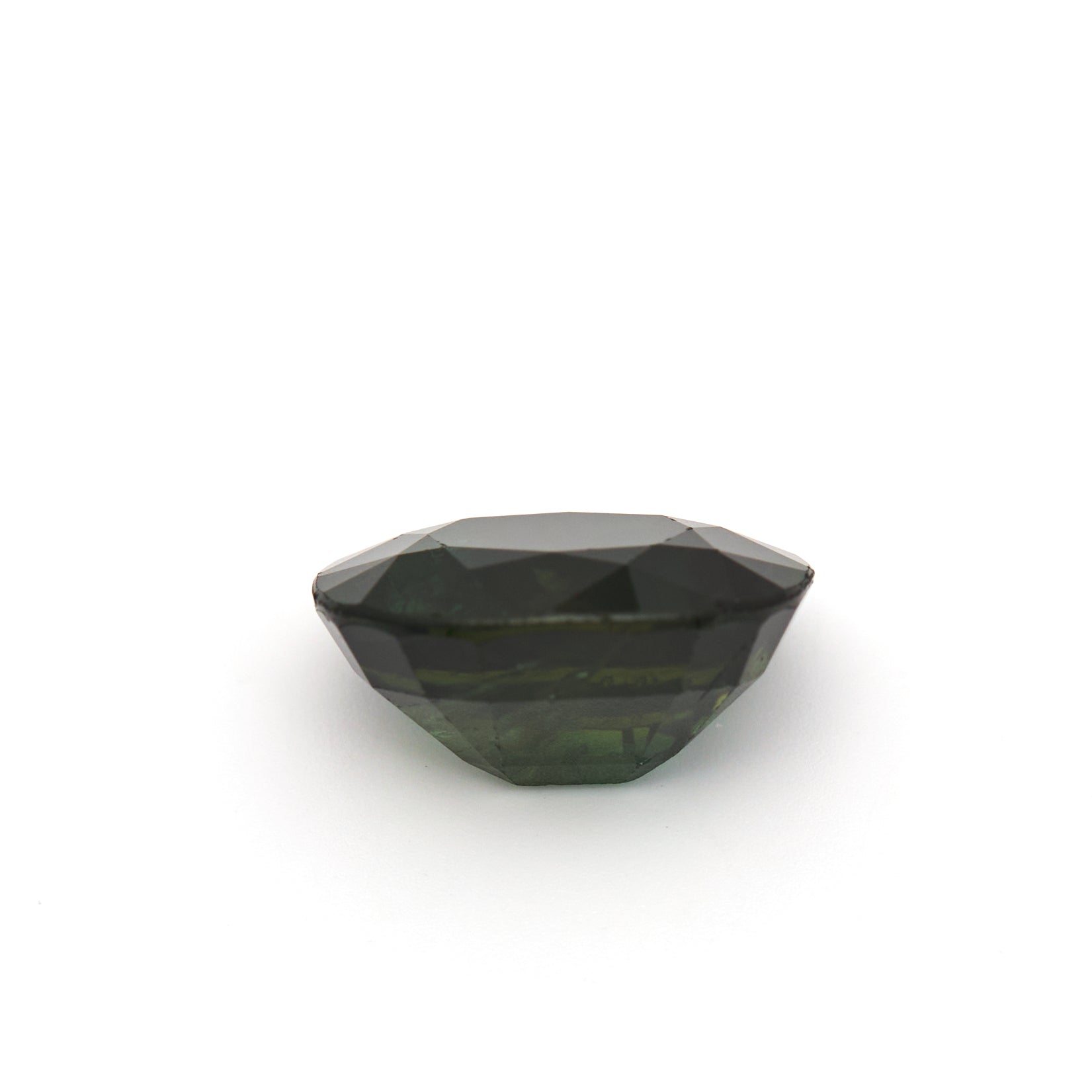 3.61 Ct. Natural Green Sapphire from Australia #GS1001 - FABER JEWELS