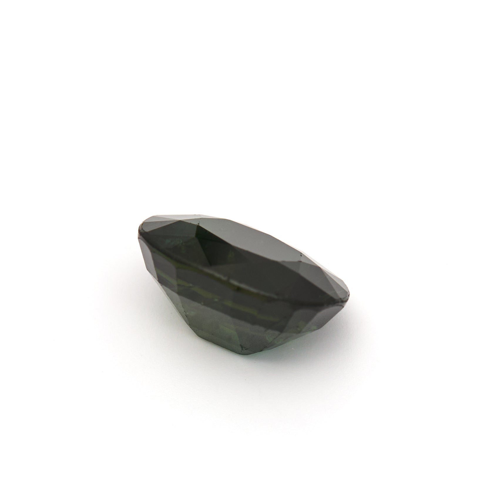 3.61 Ct. Natural Green Sapphire from Australia #GS1001 - FABER JEWELS