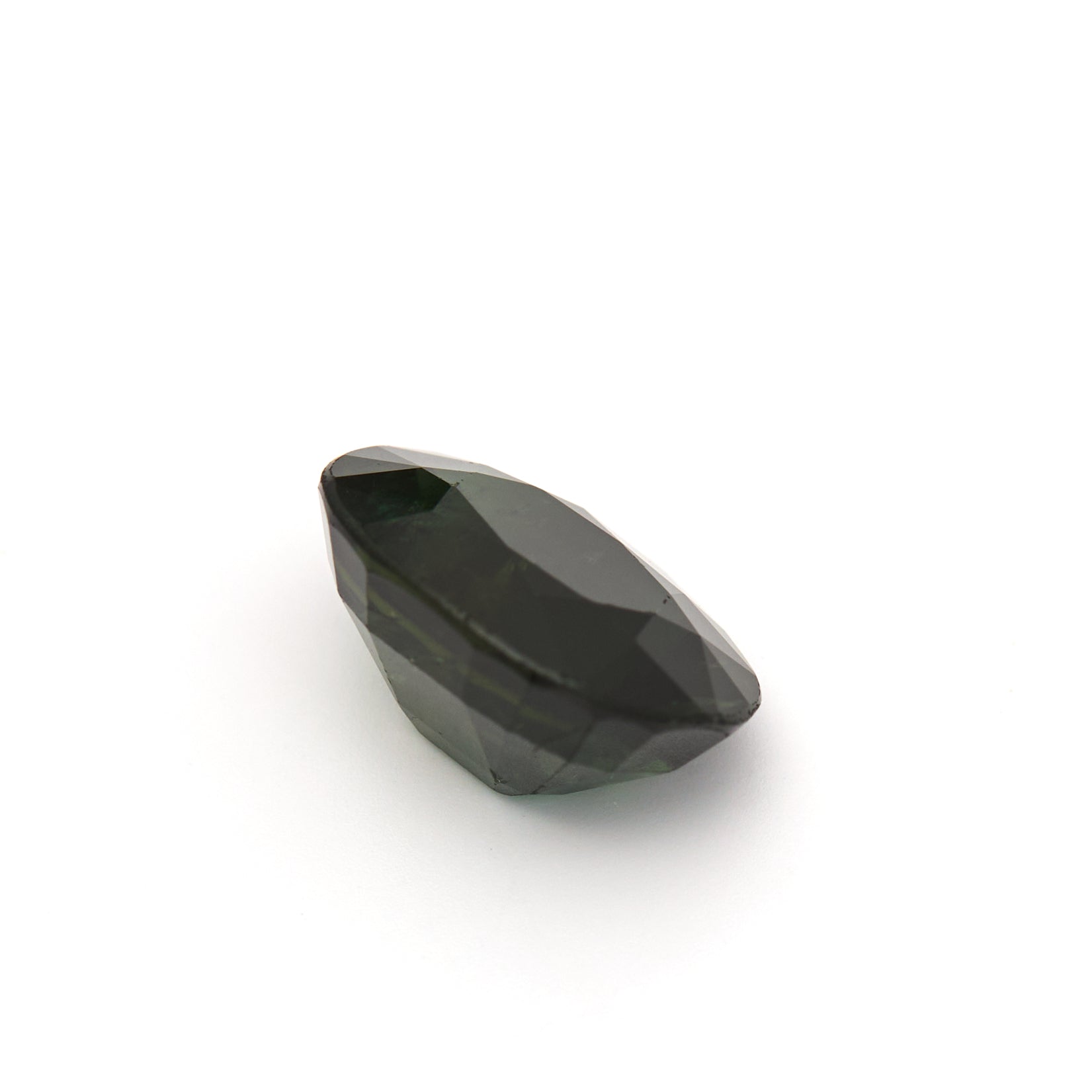 3.61 Ct. Natural Green Sapphire from Australia #GS1001 - FABER JEWELS