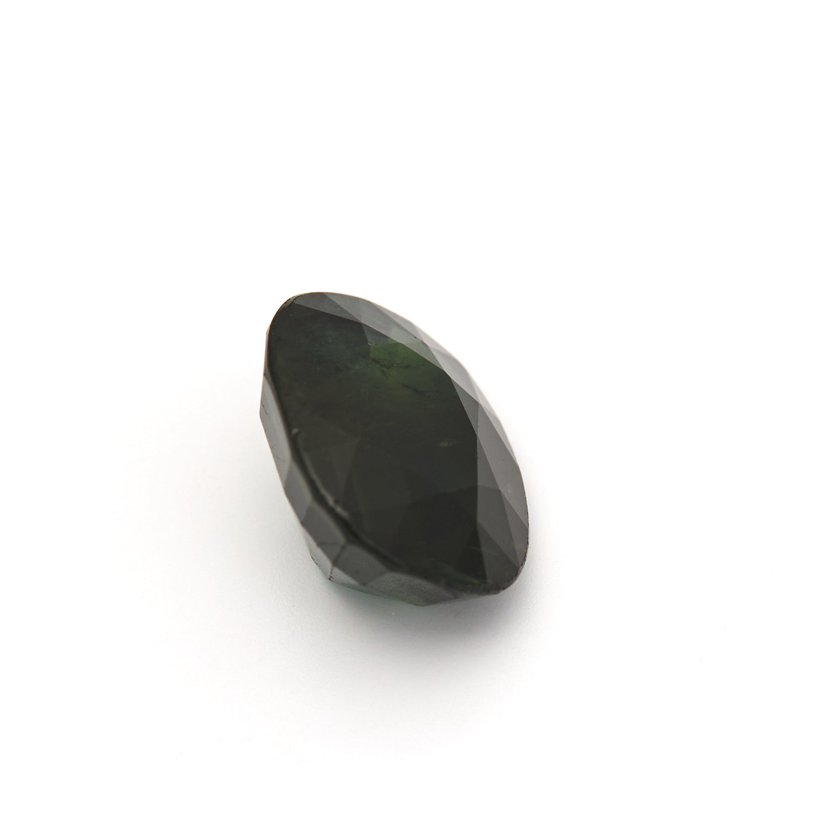 3.61 Ct. Natural Green Sapphire from Australia #GS1001 - FABER JEWELS