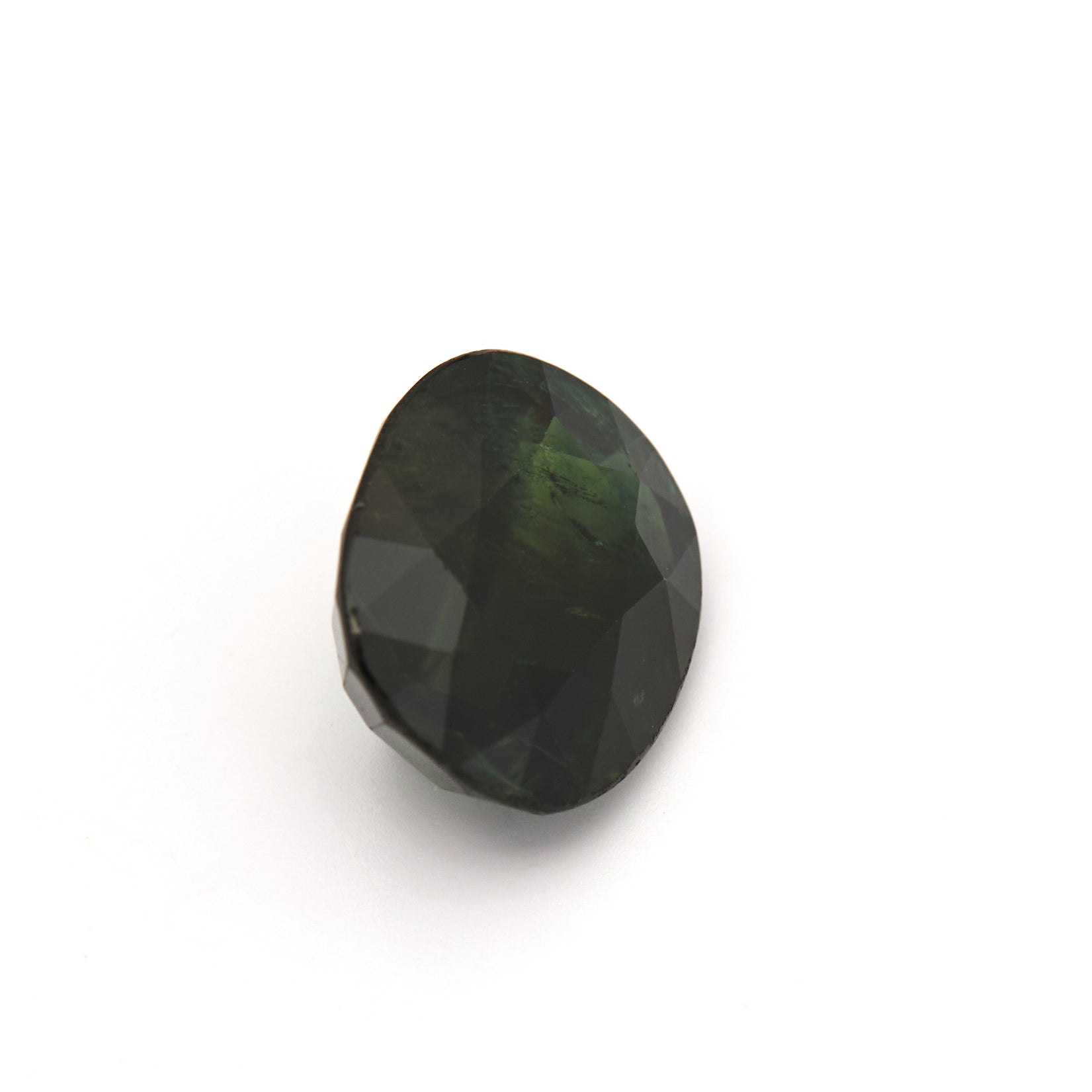 3.61 Ct. Natural Green Sapphire from Australia #GS1001 - FABER JEWELS