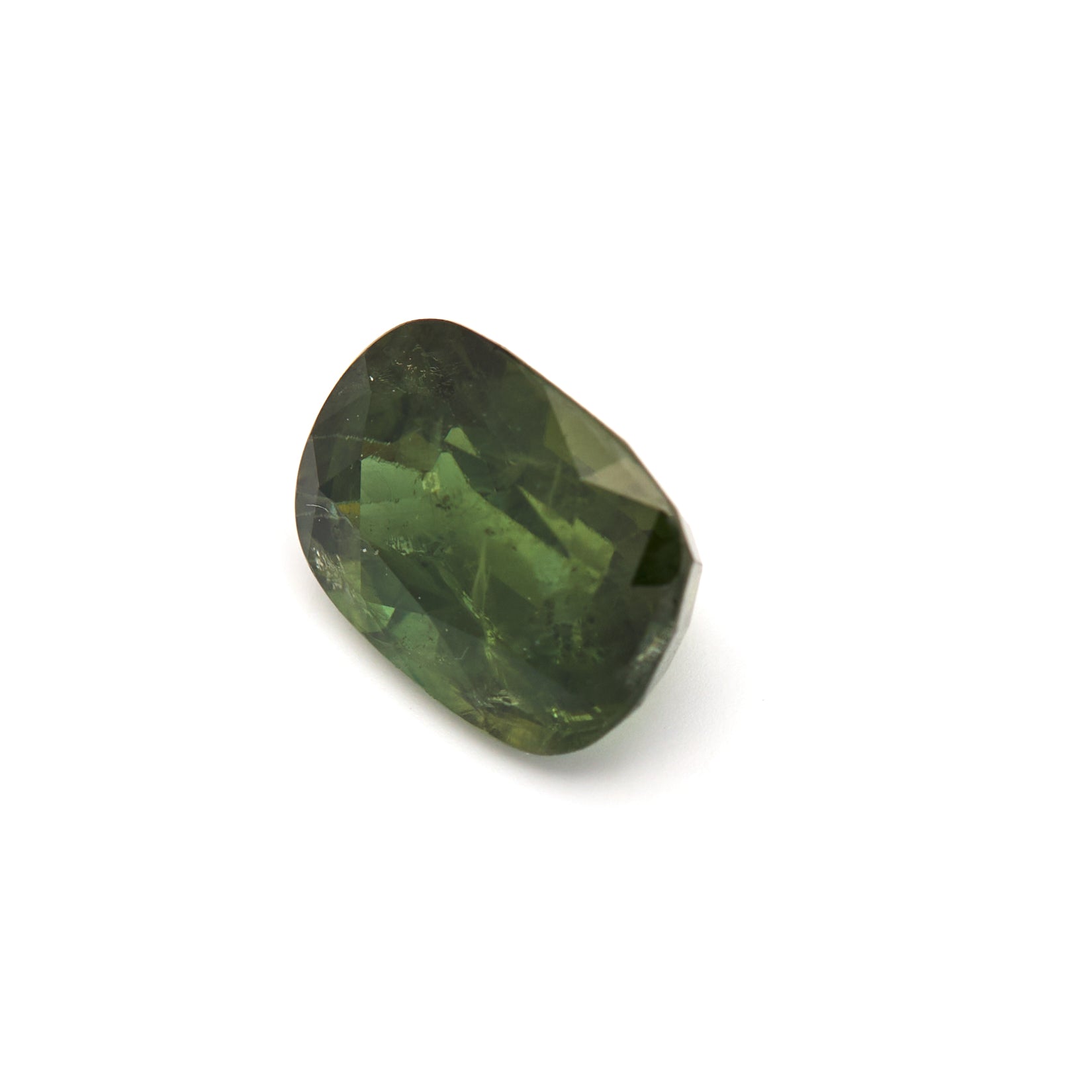 3.00 Ct. Natural Green Sapphire from Australia #GS1002 - FABER JEWELS